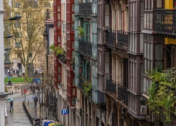 Stylish 4 Double Rooms, Apartman Bilbao